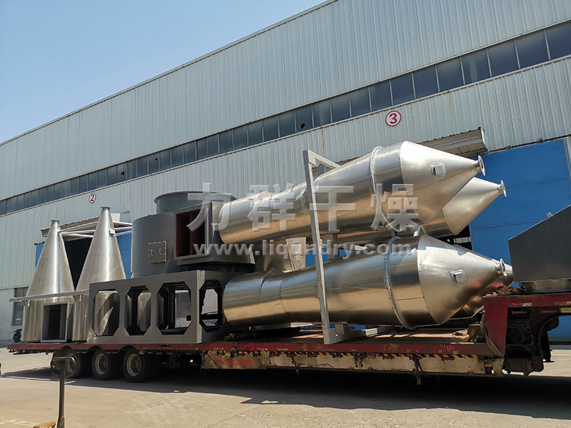 豆腐渣貓砂20型閃蒸干燥機(jī)裝車(chē)發(fā)貨